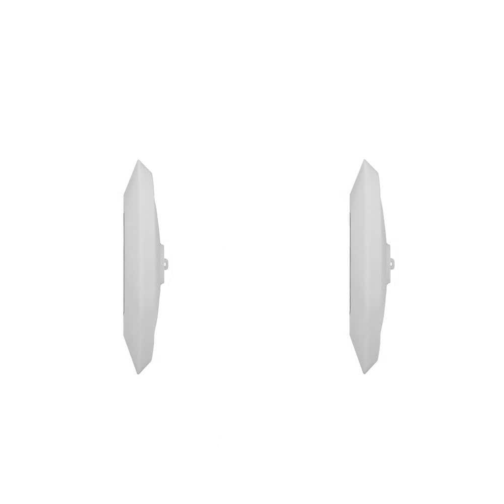 Solar Powered Integrated LED Outdoor Floating Pool Light (Set of 2)