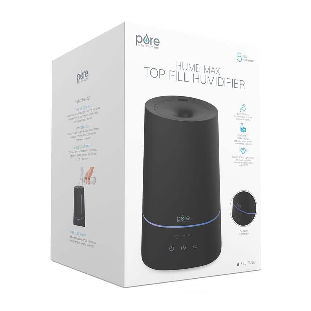 Pure Enrichment Pure Enrichment Hume 3.7 Gallons Cool Mist Ultrasonic Tabletop Humidifier for 300 Cubic Feet