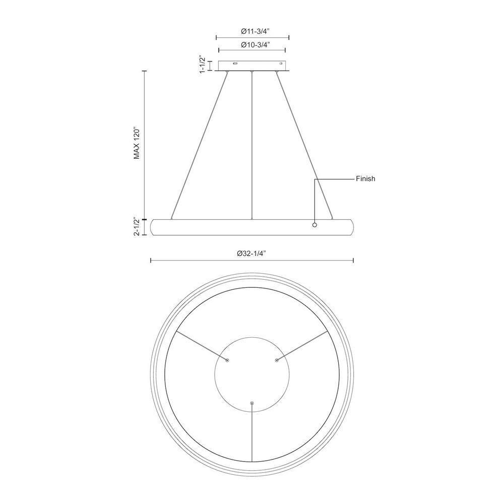 Cortana 1 - Light LED Unique/Statement Pendant