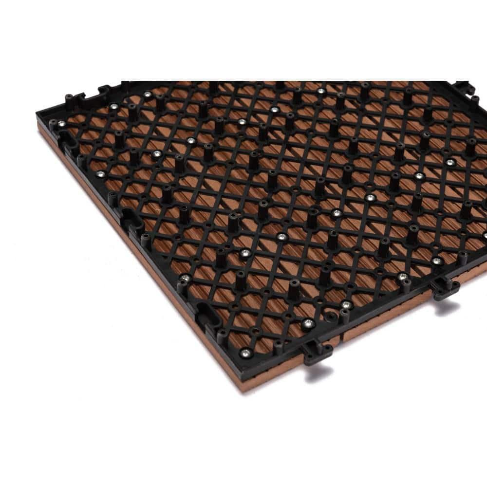 Courtyard 12" x 12" Composite Interlocking Deck Tile