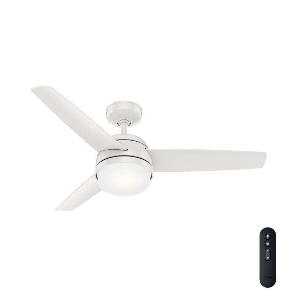 48" Midtown 3 - Blade Standard Ceiling Fan with Remote Control and Light Kit Included