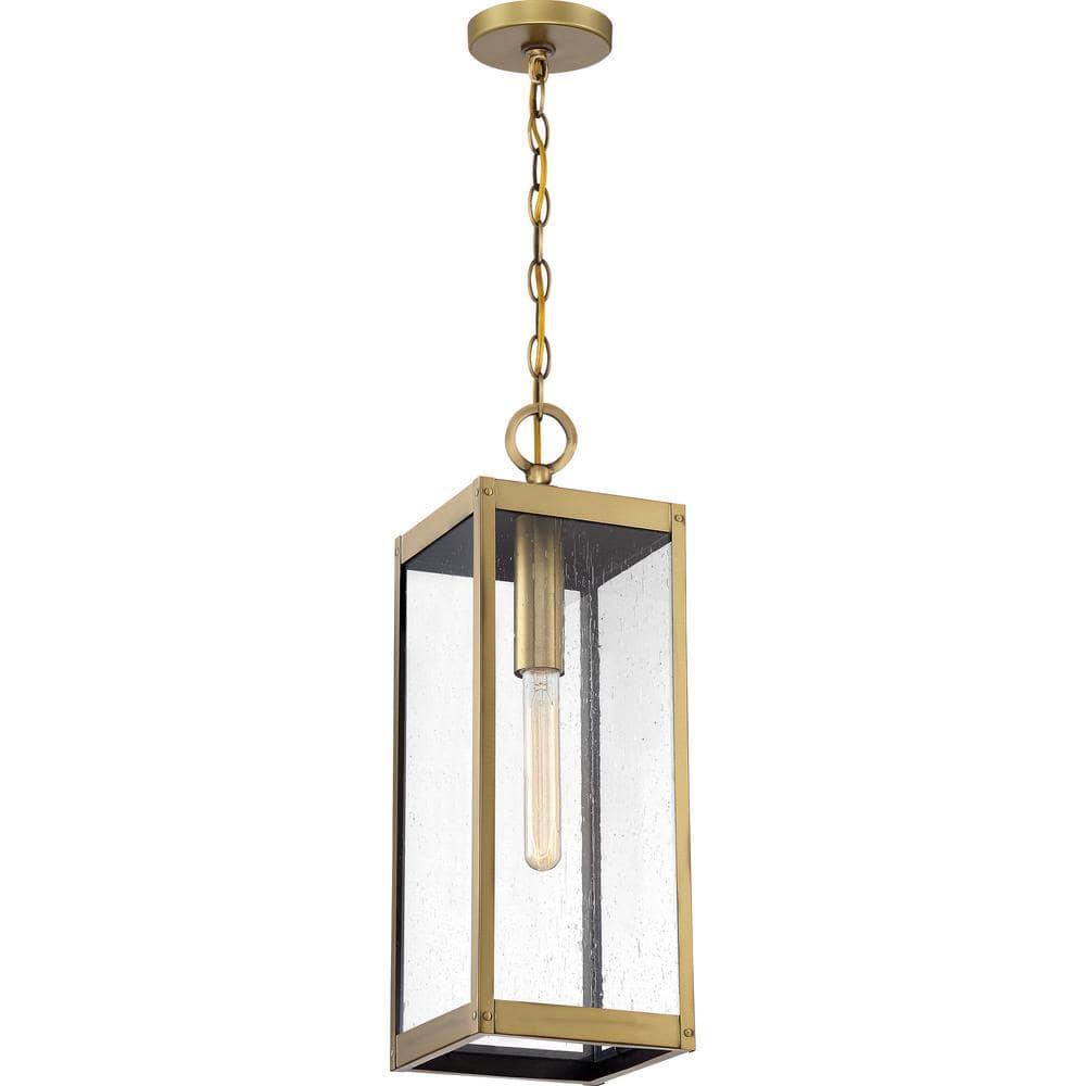 Quoizel Lighting Westover 1 - Light Pendant in  Antique Brass