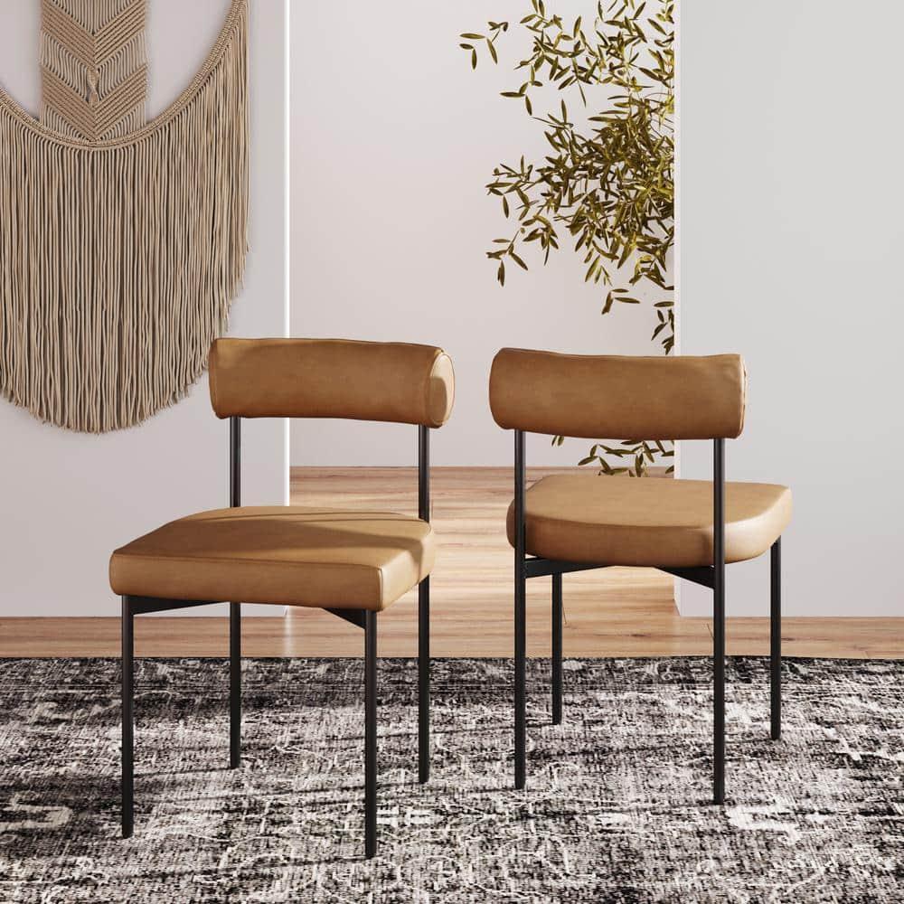 Dahlia 18'' H Upholstered Metal Side Chair