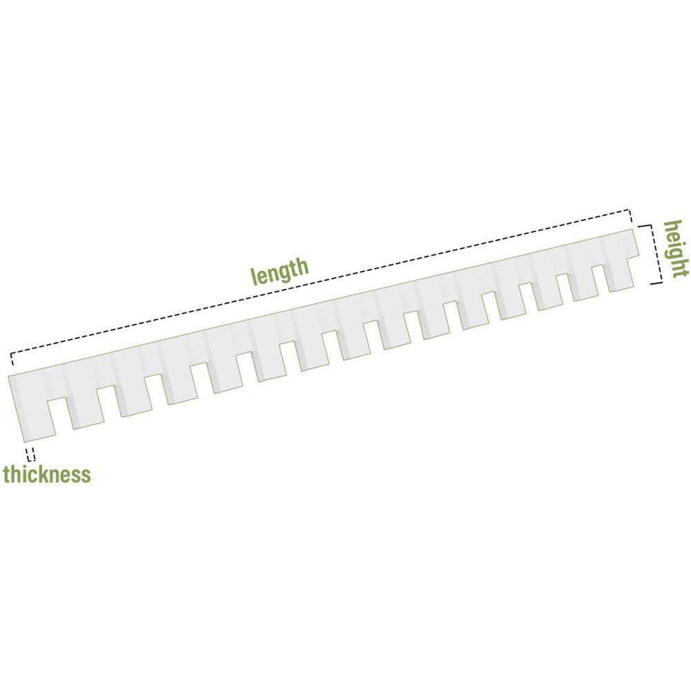 Sanford Architectural Grade PVC Dentil Trim w/Backplate