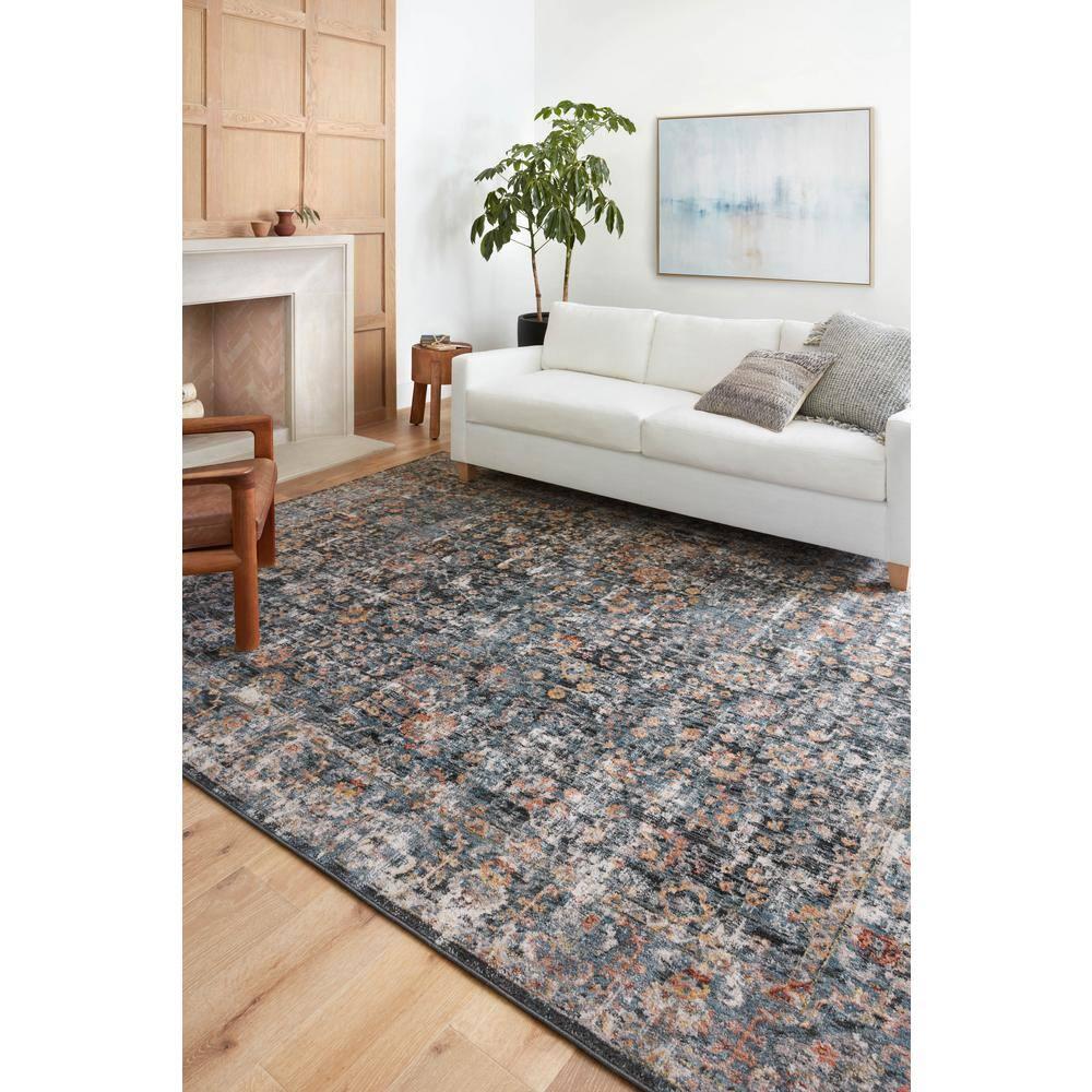 Loloi II Cassandra Collection CSN-05 Blue / Multi Oriental Area Rug 7'-10" x 10'