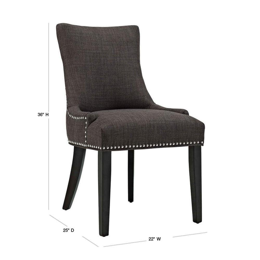 Modway Porch & Den Helen Fabric Upholstered Dining Chair (Single Chair)