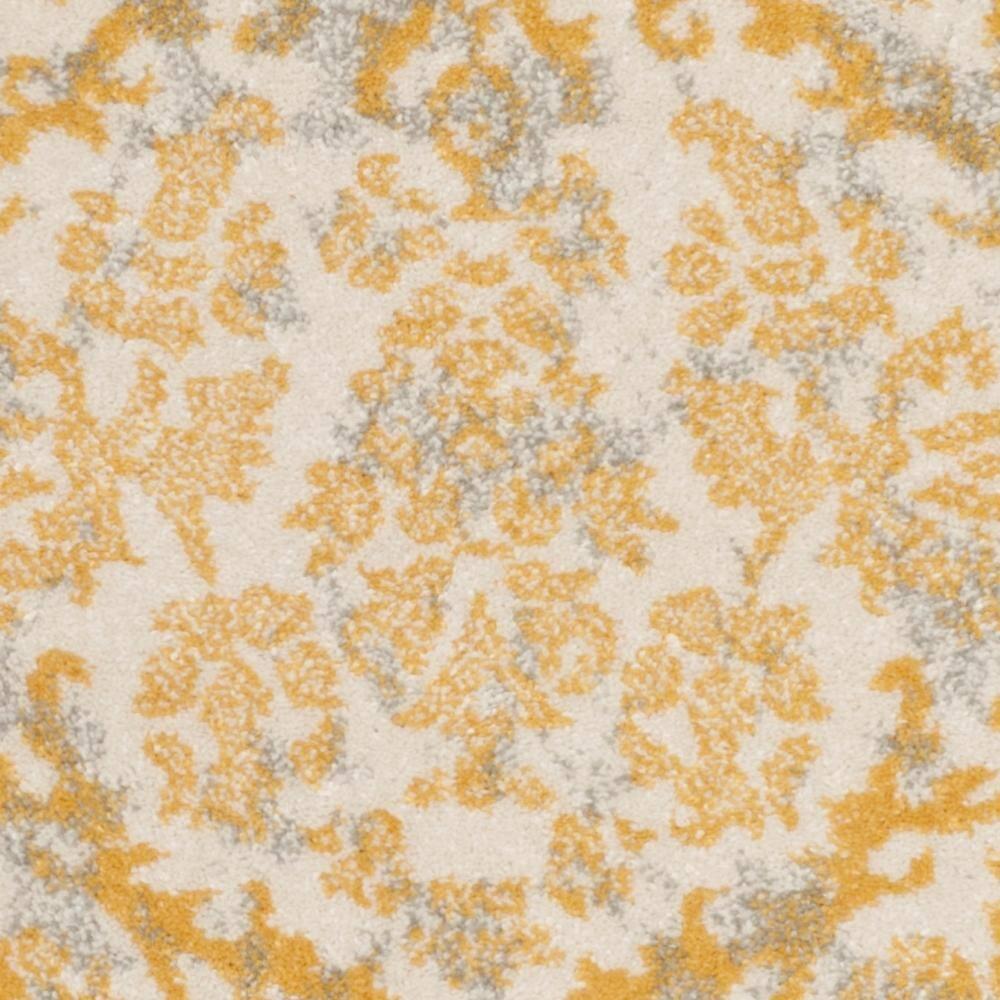 Evoke EVK242 Power Loomed Accent Rug - Ivory/Gold - 2'2"x4' - Safavieh.