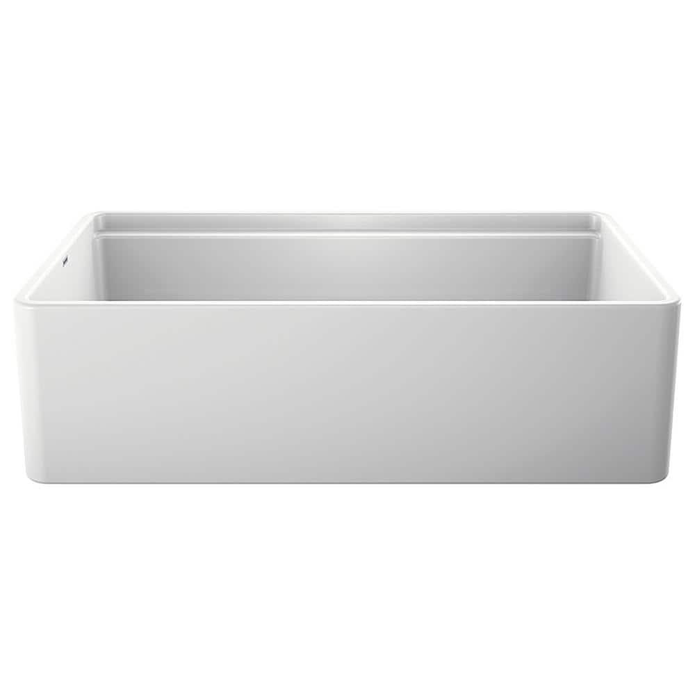Profina 36" Single Bowl Apron-Front Fireclay Farmhouse Sink