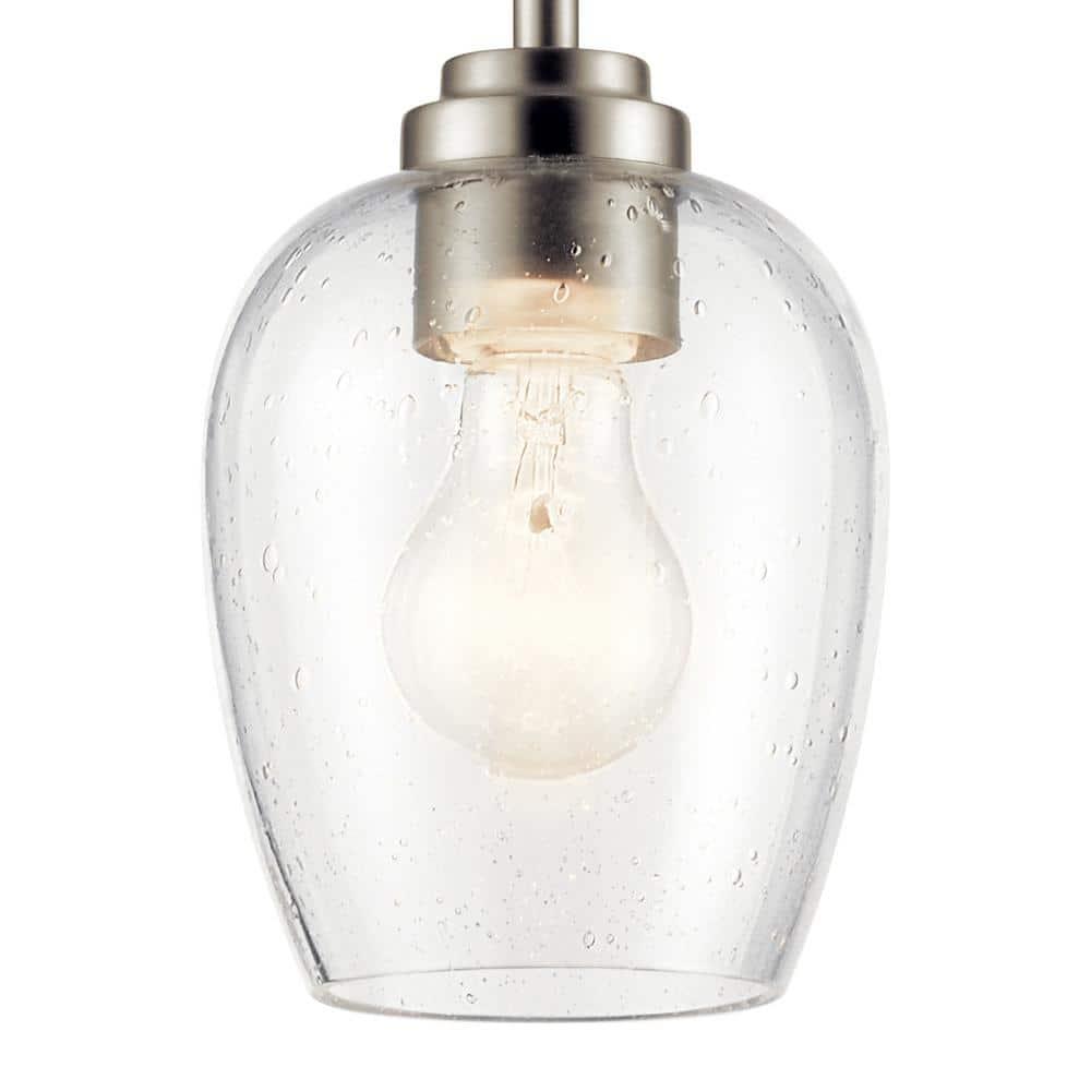 Kichler Lighting Valserrano 1 - Light Pendant in  Brushed Nickel