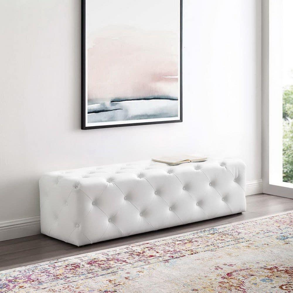 Modway Amour Tufted Button Entryway Bench