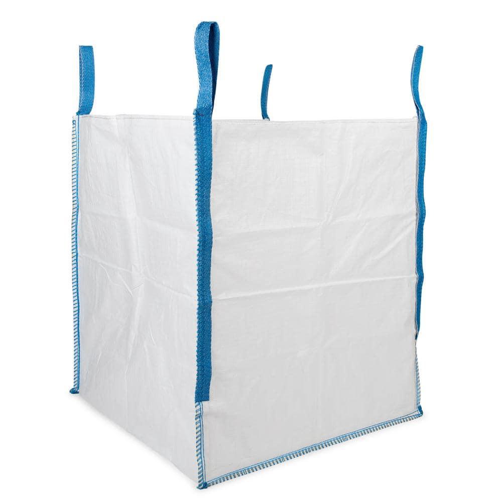 DuraSack 200-Gallon White Heavy Duty Polypropylene Construction Bag