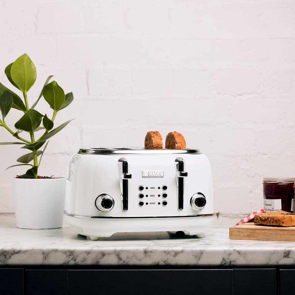 HADEN Heritage Ivory 4-Slice Toaster
