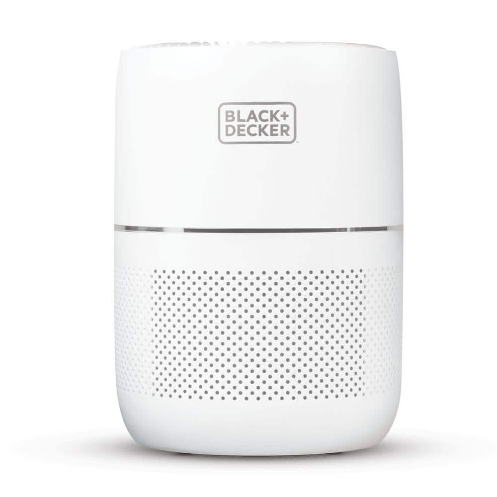 BLACK+DECKER BLACK+DECKER Tabletop Air Purifier - 3-Stage Filtration System, HEPA Air Purifiers for Home