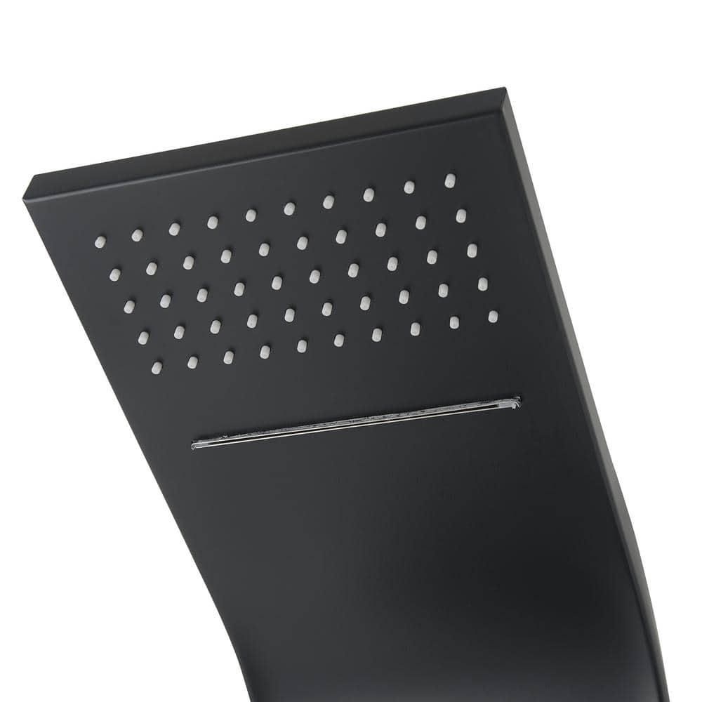 65" Shower Panel with Fixed Shower Head