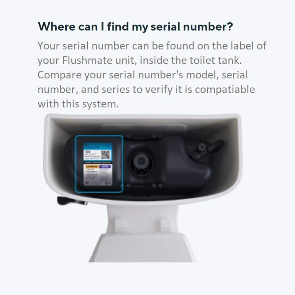 Flushmate Flush Valve Cartridge,Flushmate C-100500-KIT