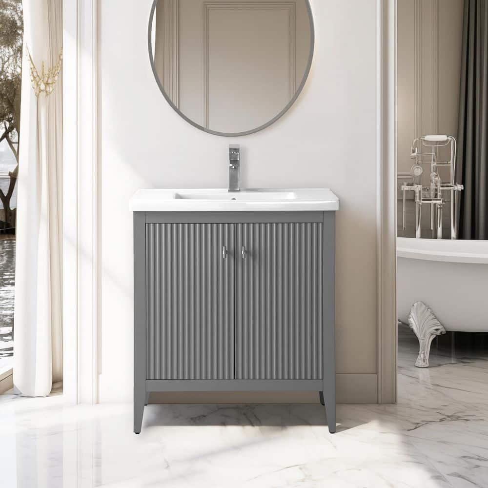 30" Single Bathroom Vanity Set
