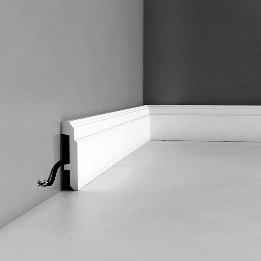 Architectural Products by Outwater L.L.C. Plastic 1" Thick 4.25" Wide 78.75" Length T-Molding in White | Wayfair