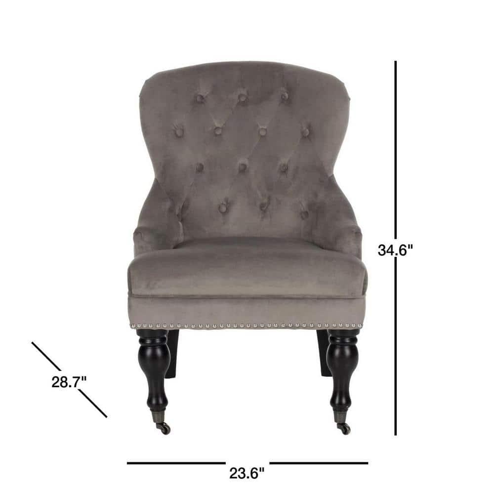 Falcon Arm Chair - MCR4544 - Mushroom - Safavieh