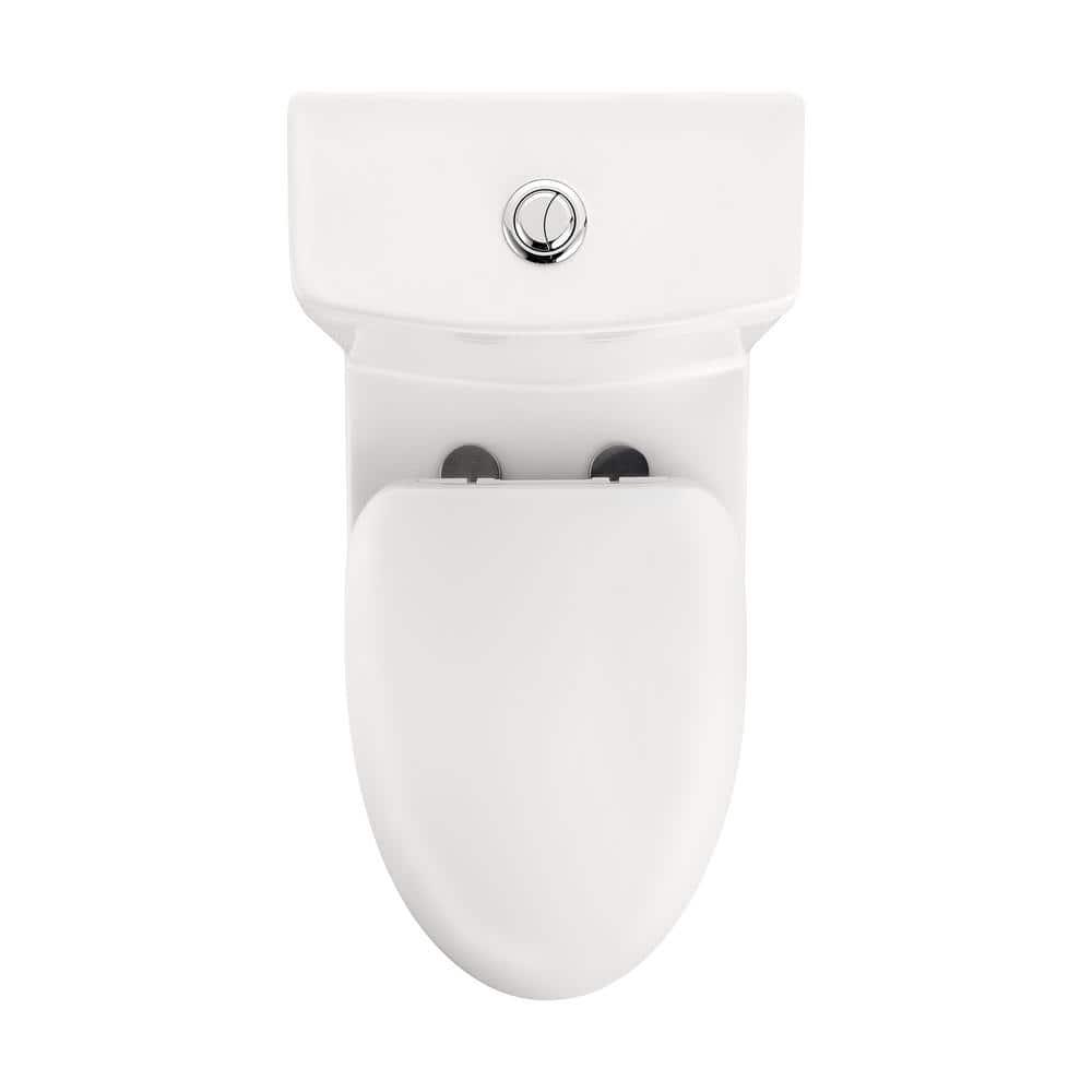 Ally Standard Bathroom Toielt, Modern Toilet with Comfort Chair Height Floor Mounted(Seat Included)