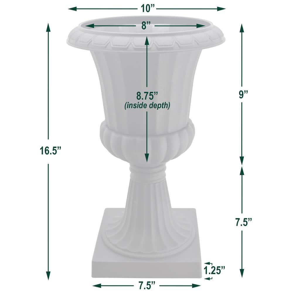 Arcadia Garden Products Urn Planter (Set of 2)