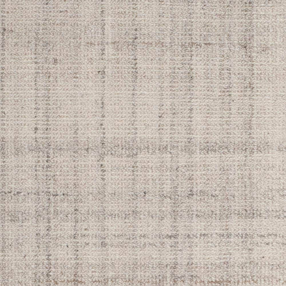 Abstract ABT141 Handmade Indoor Area Rug - Light Grey - 4'x6' - Safavieh