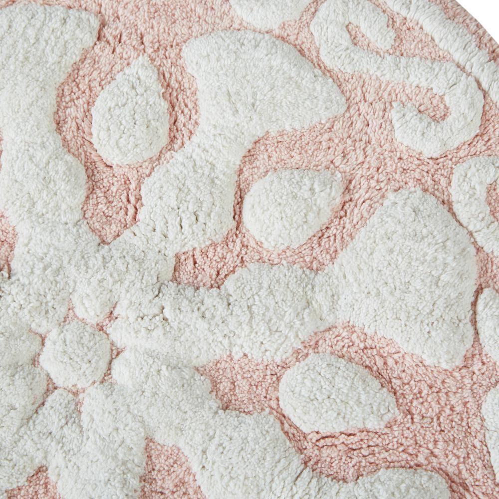 Madison Park Casablanca Medallion Cotton Tufted Bath Rug