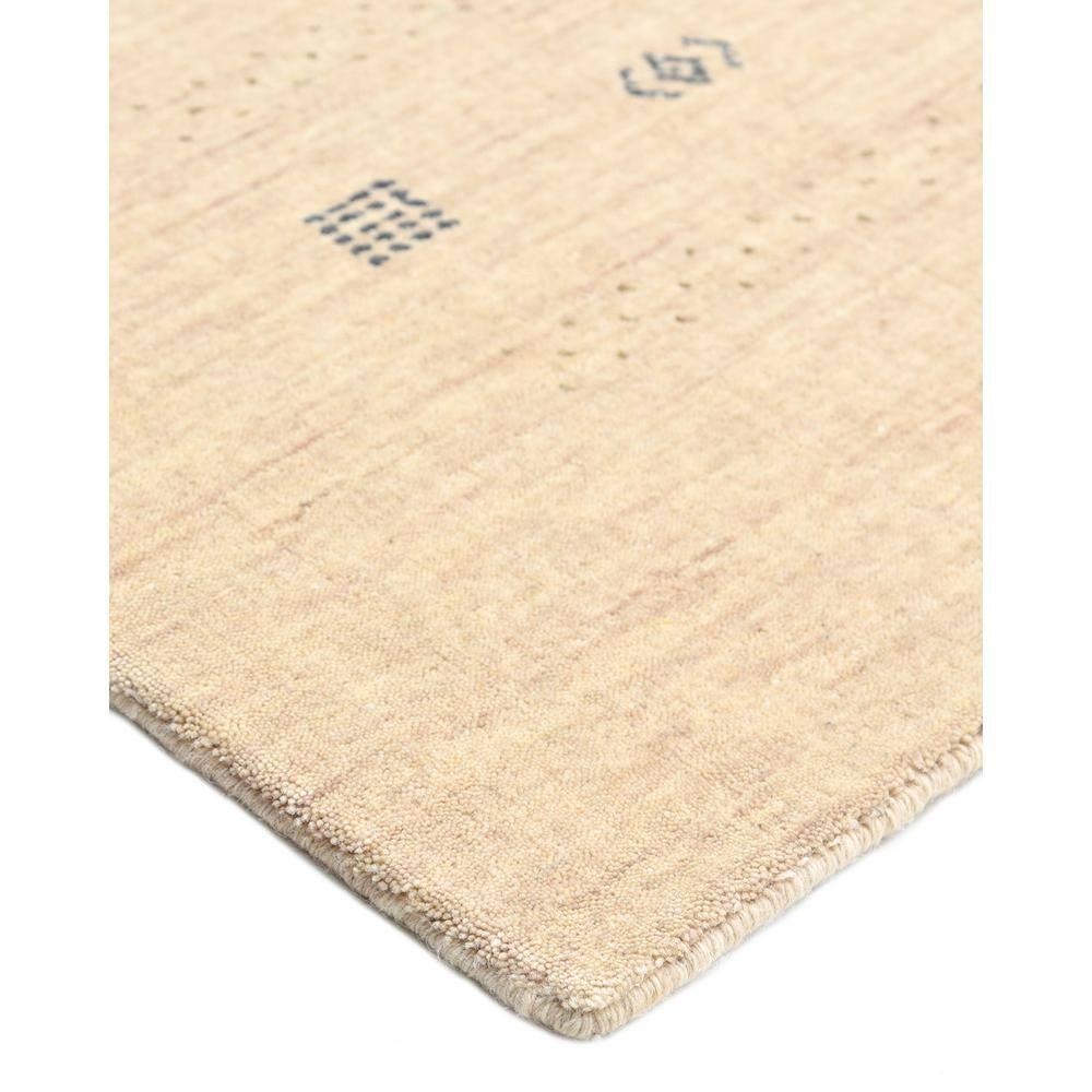 Cyrena Hand-Loomed Wool Rug - Natural / 5' x 8'