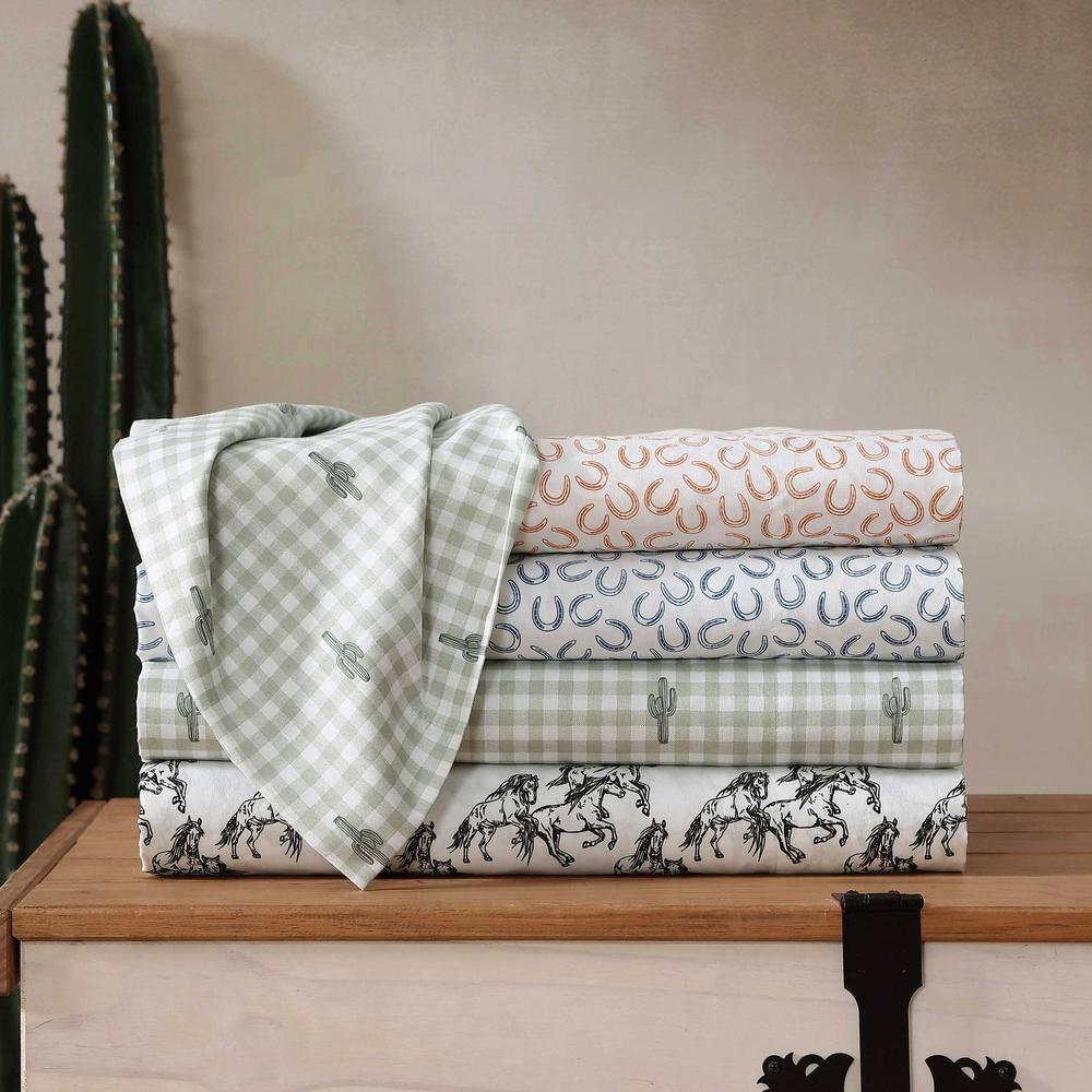 Wrangler Wrangler Printed Cozy Novelty Sheet Sets