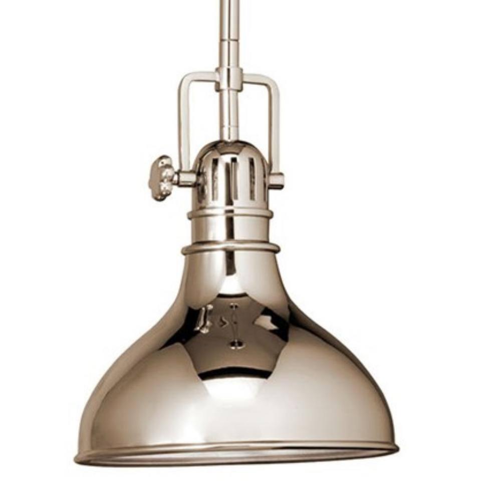 Kichler Lighting Hatteras Bay 1 - Light Pendant in  Polished Nickel