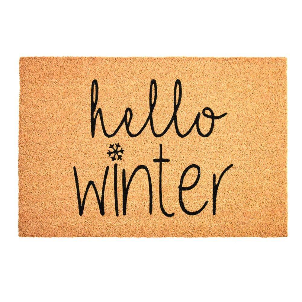 Home & More Calloway Mills Non-Slip Holiday Doormat