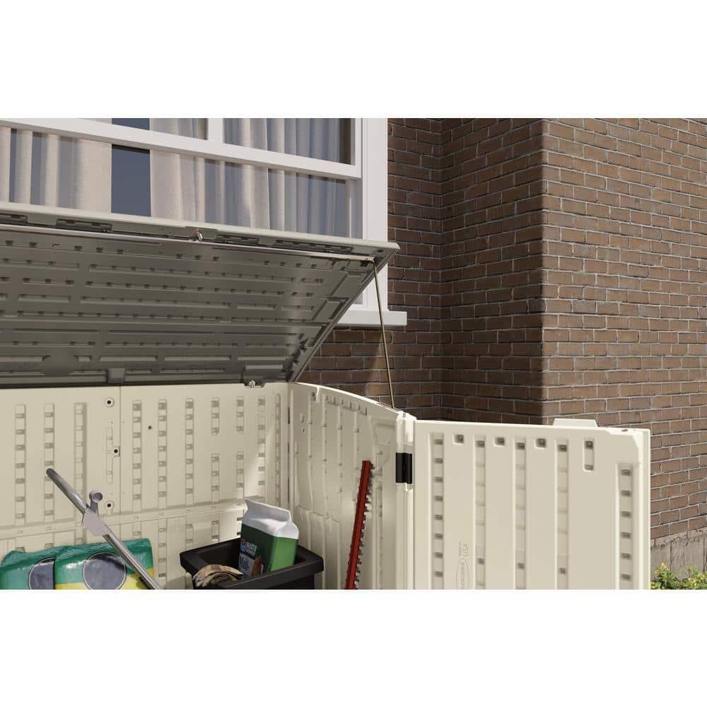 Suncast Outdoor Resin Horizontal Storage Shed