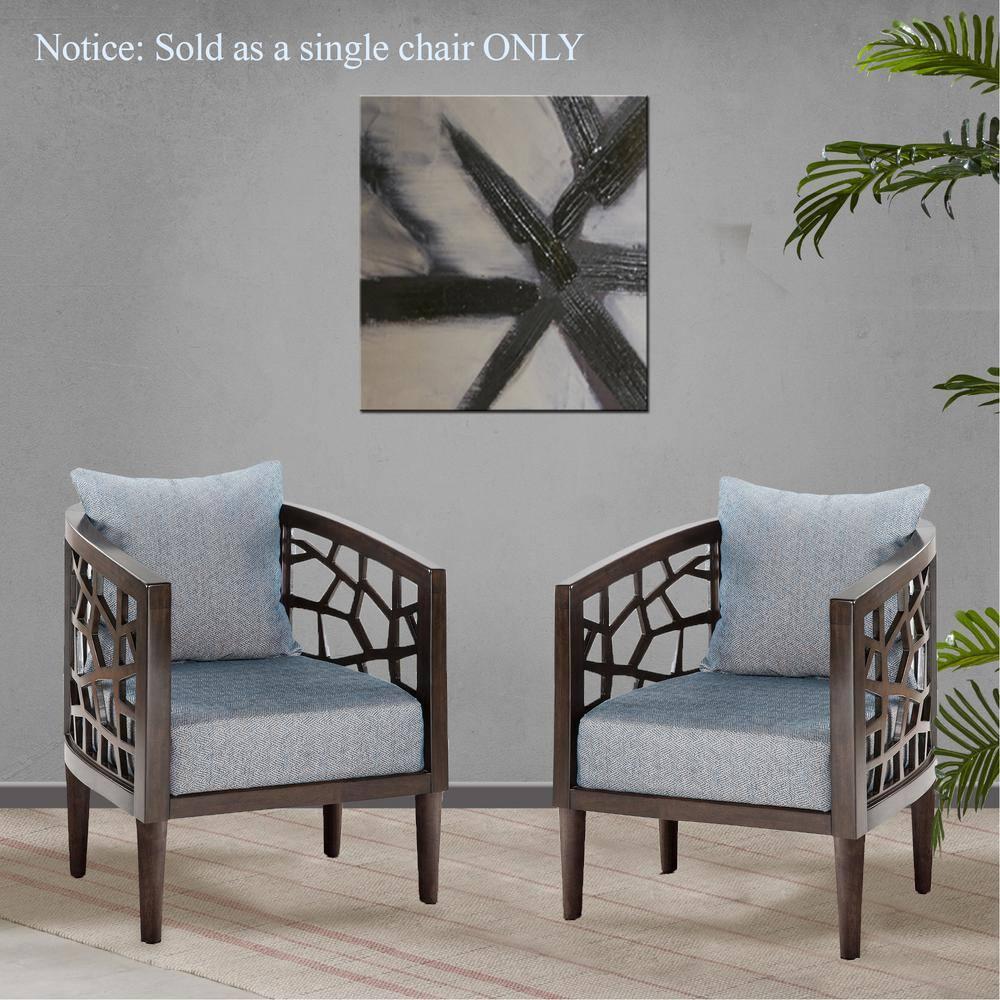 Pierre 27" W Polyester Barrel Chair