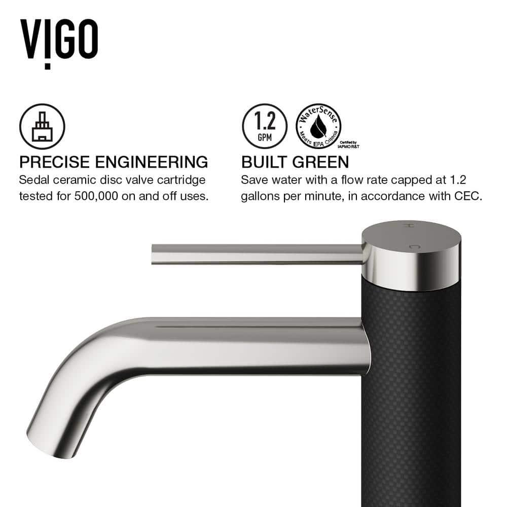 Madison 8" H Single Handle Single Hole Bathroom Faucet
