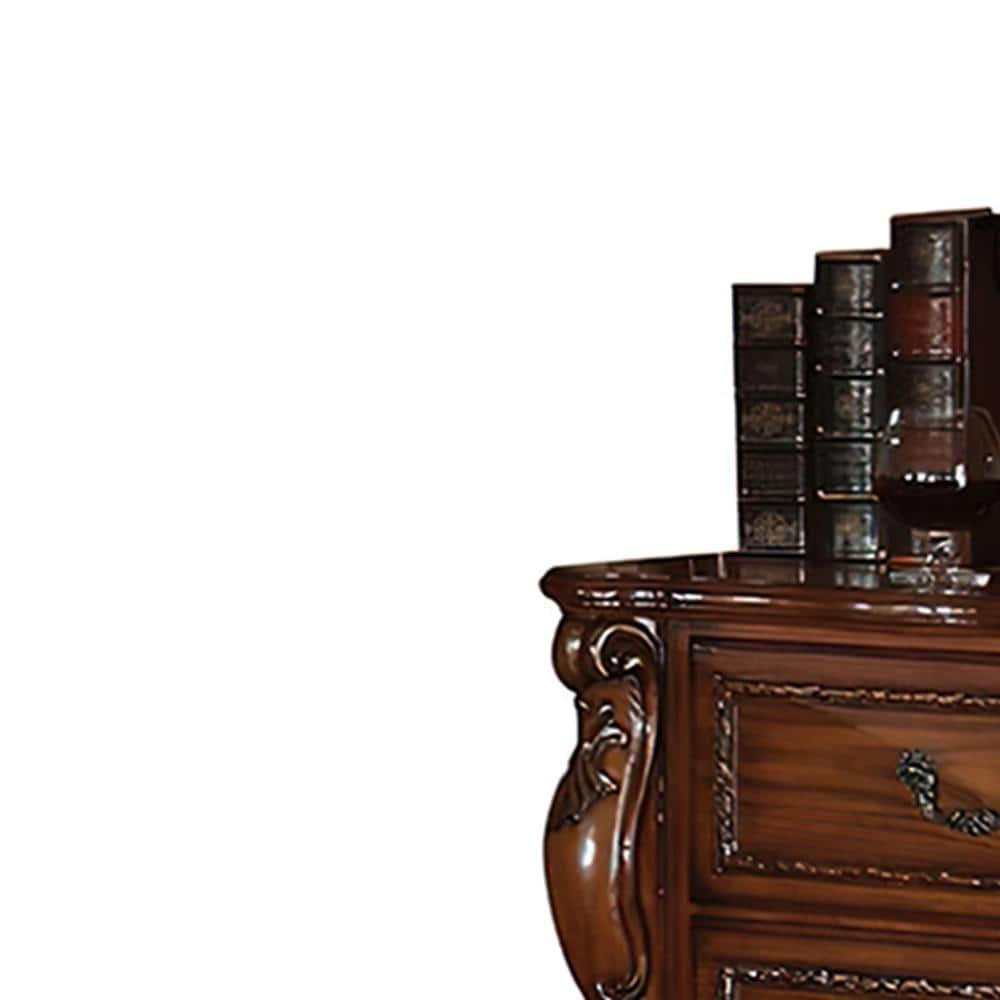 Andrew Home Studio Posidon 2 Drawer Nightstand & Reviews | Wayfair