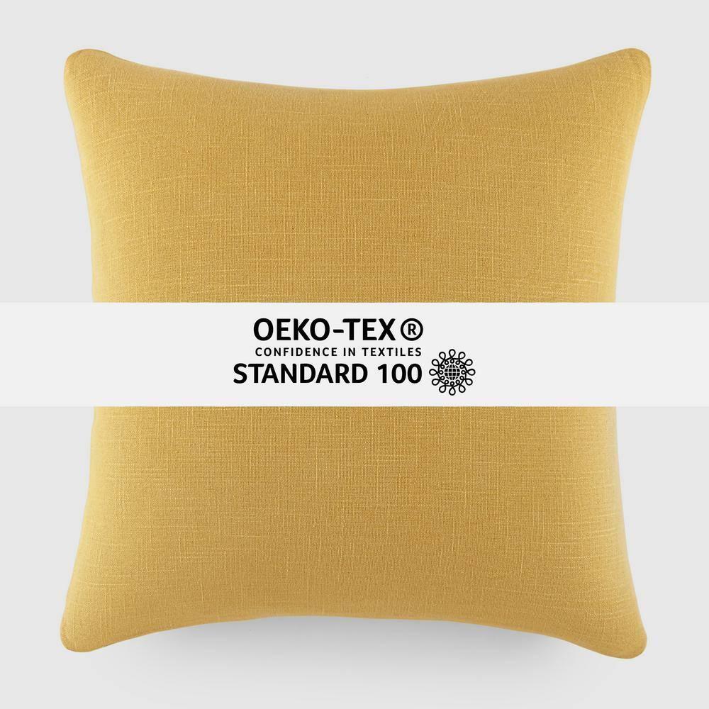 Becky Cameron Solid Cotton Throw Pillow