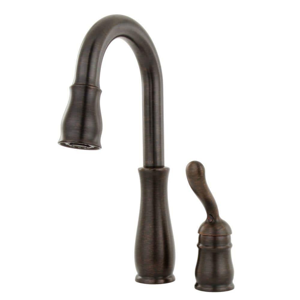 Leland Pull Down Bar Faucet With Accessories