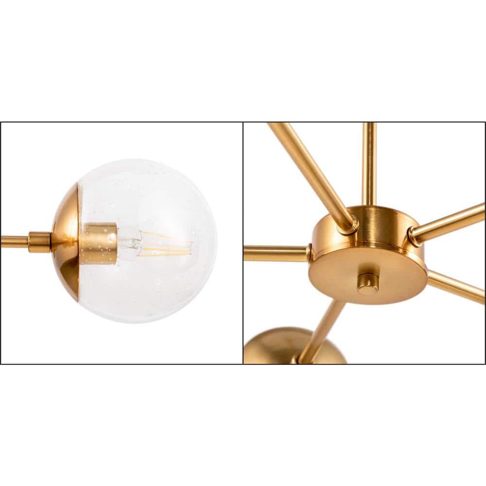 Design House Gracelyn 5-Light Indoor Chandelier in Satin Gold