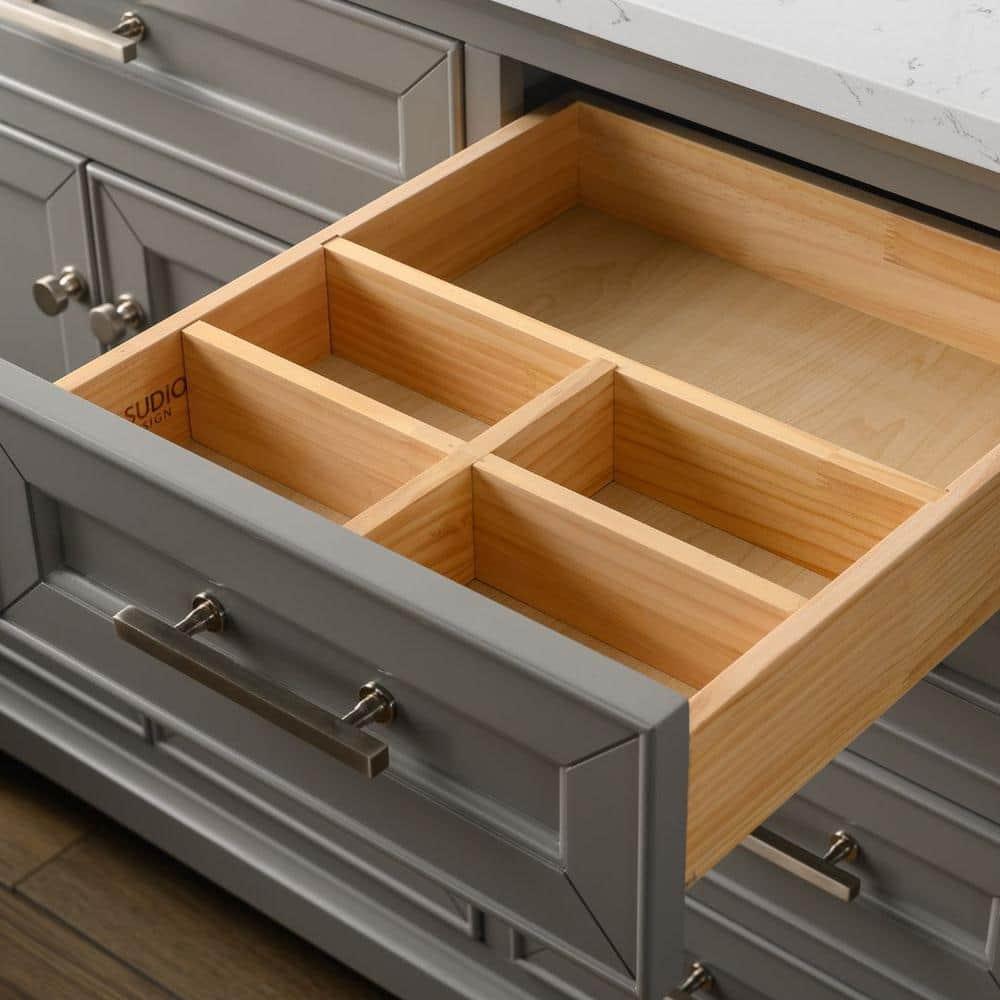 Sudio Design Thompson 72" W Double Bathroom Vanity & Reviews | Perigold