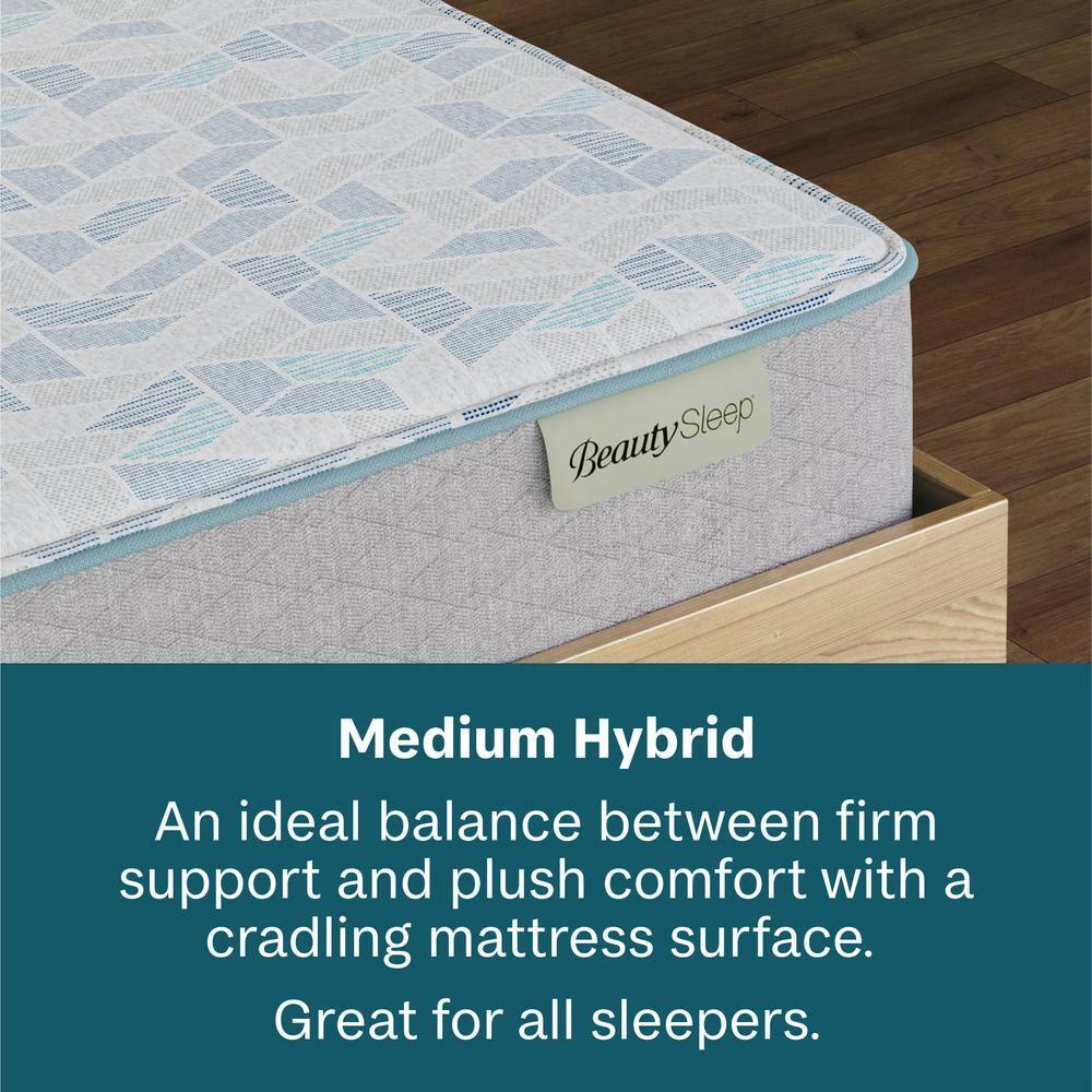Beautyrest Slumberscape Medium Hybrid Smooth Top 11.5" Mattress