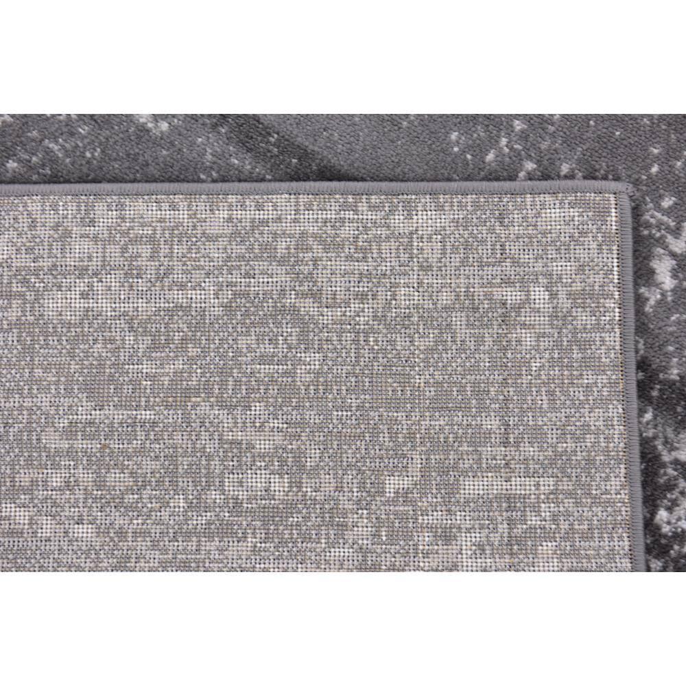 Unique Loom 7' 0 x 10' 0 Sofia Casino Dark Gray Area Rug