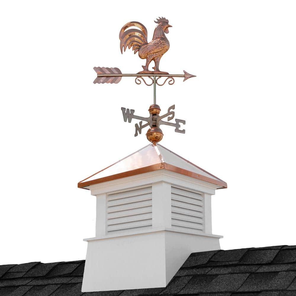 Good Directions Manchester Rooster Cupola & Weathervane Set