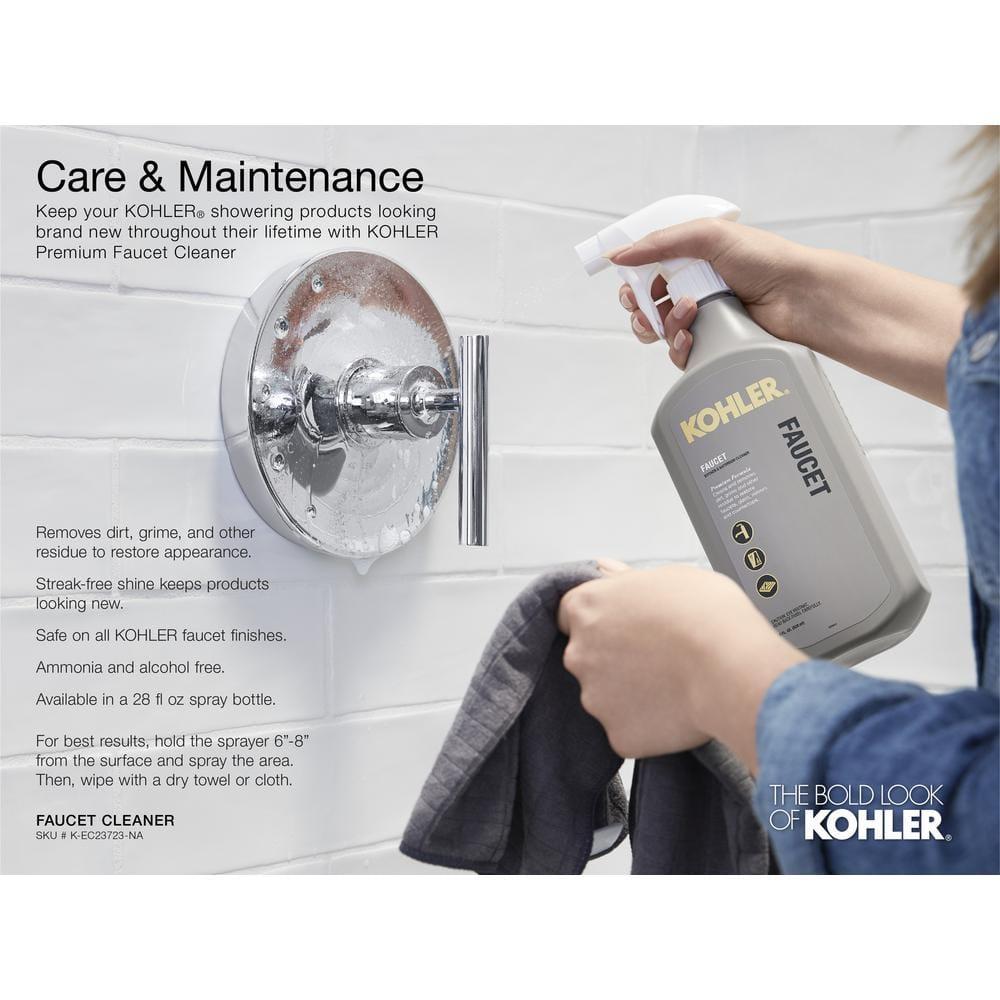 Kohler Purist 2.5 Gpm Multifunction Wall Mount Showerhead, Three Spray Settings, 5.5" High Pressure Spray Head