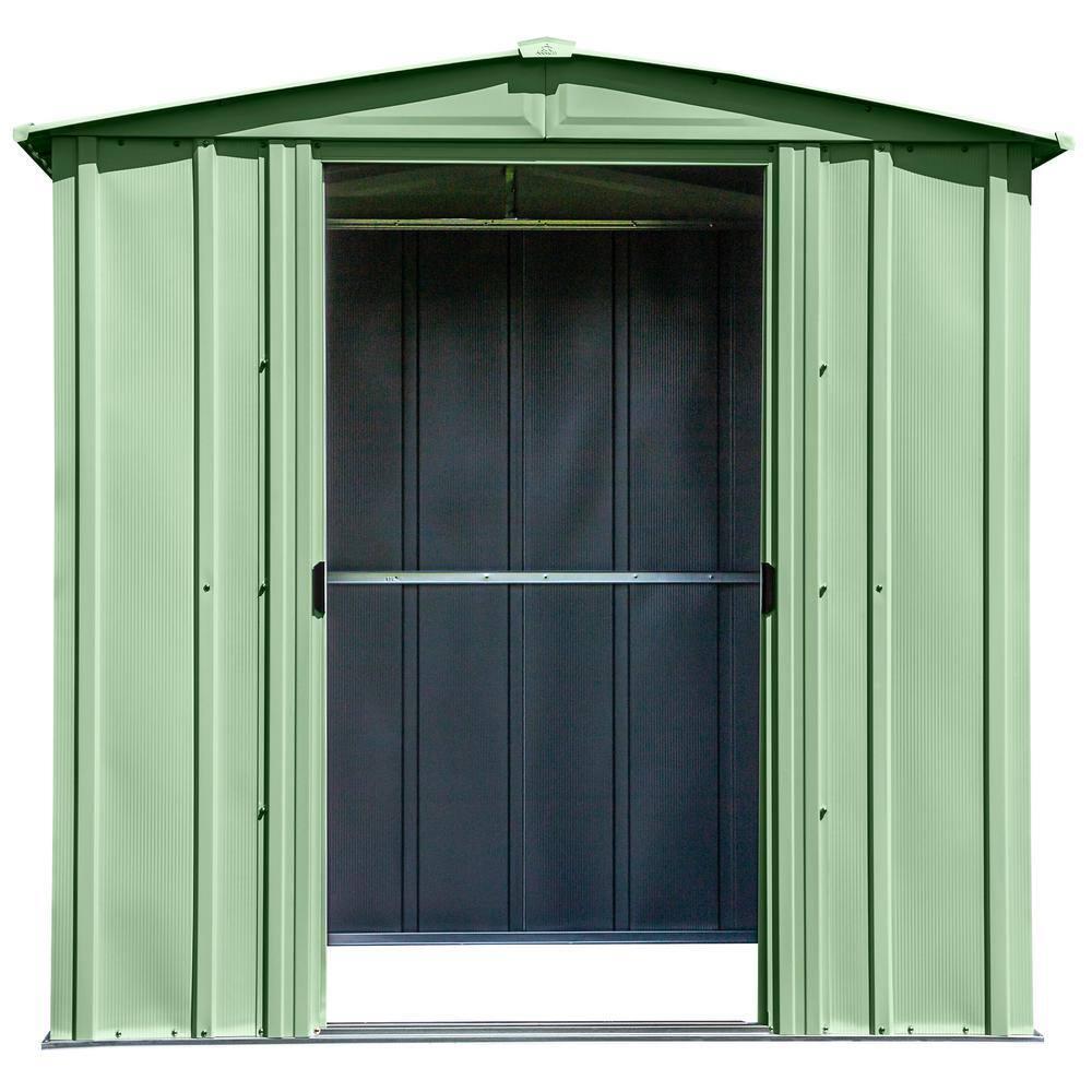 Arrow 6 ft. W x 5 ft. D Galvanized Steel Storage Shed