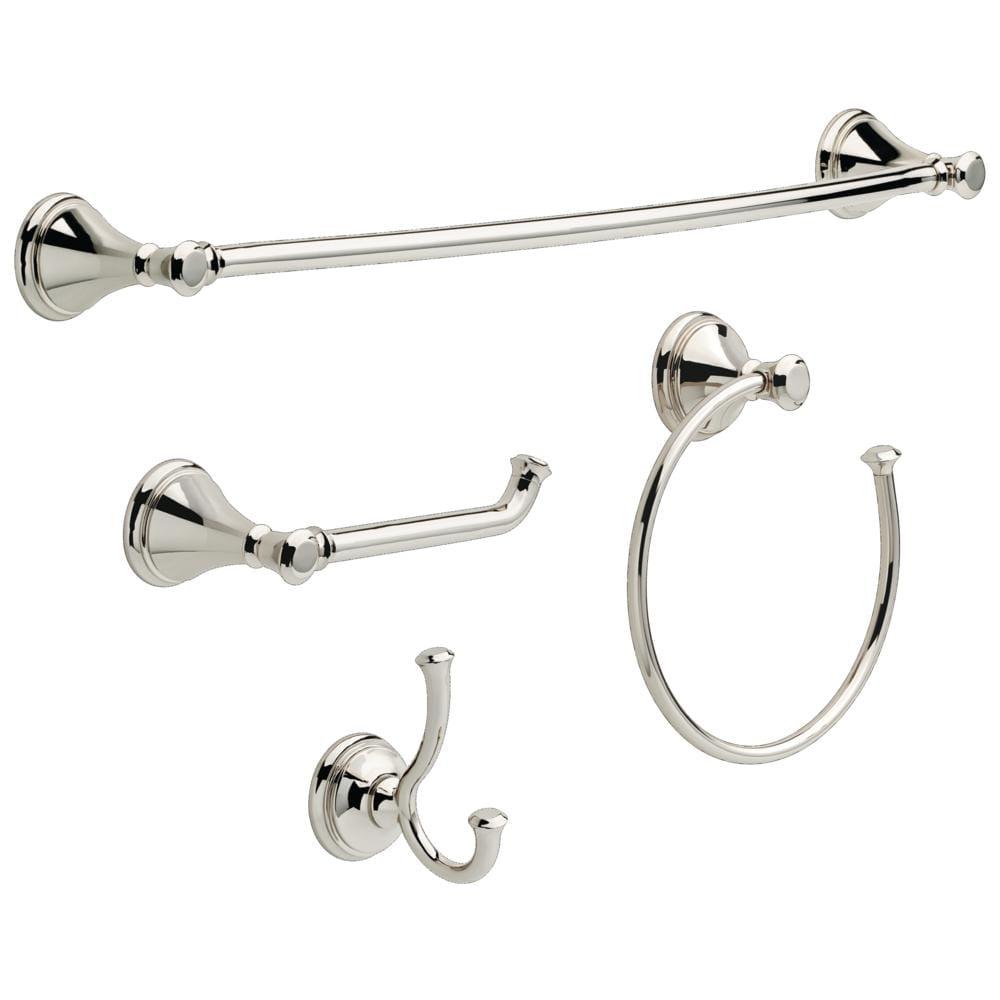 Cassidy Delta 4 Piece Bathroom Hardware Set