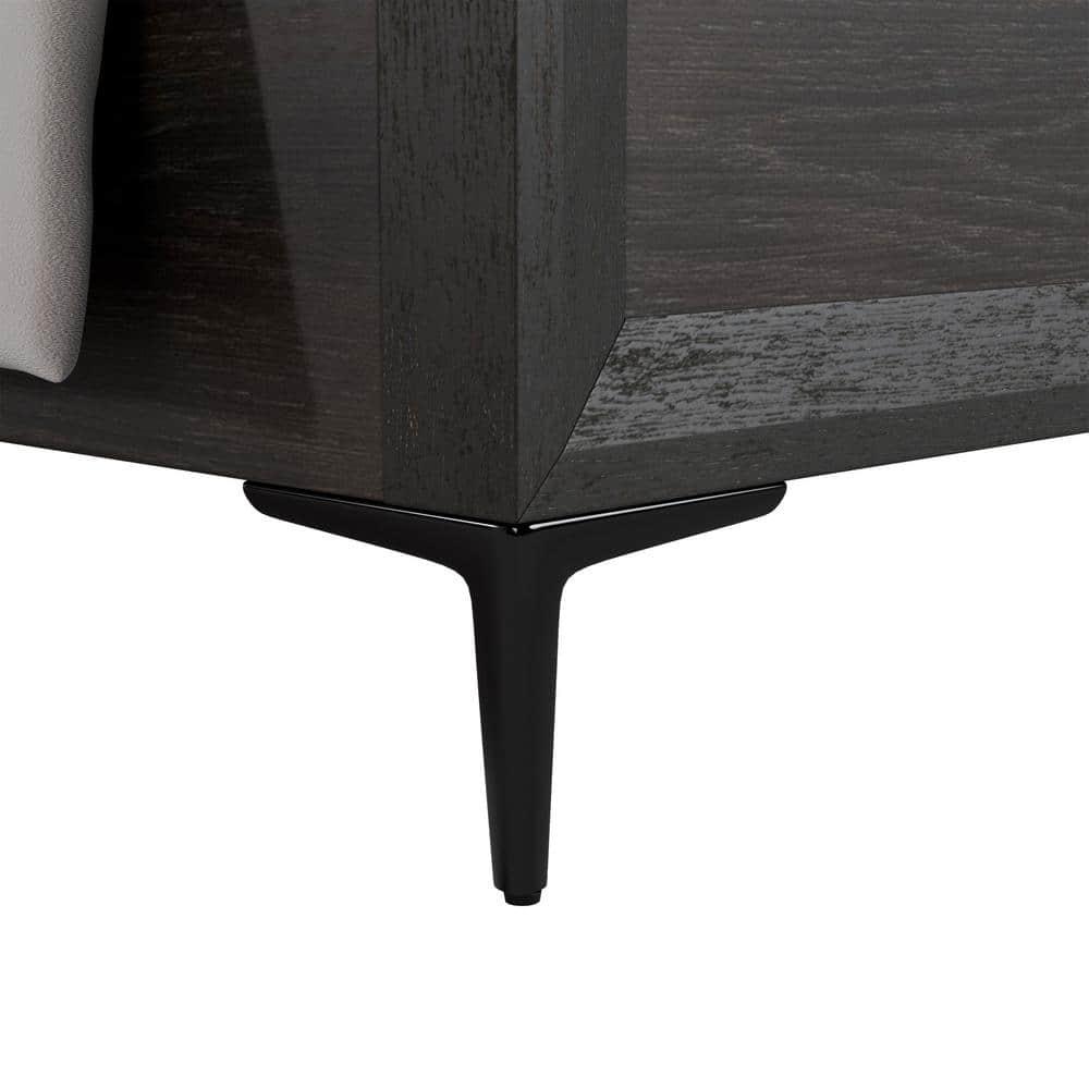 Furniture of America Brio Solid Wood Queen Panel Bed, Espresso