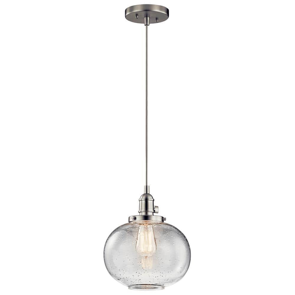 Kichler Lighting Avery 1 - Light Pendant in  Brushed Nickel
