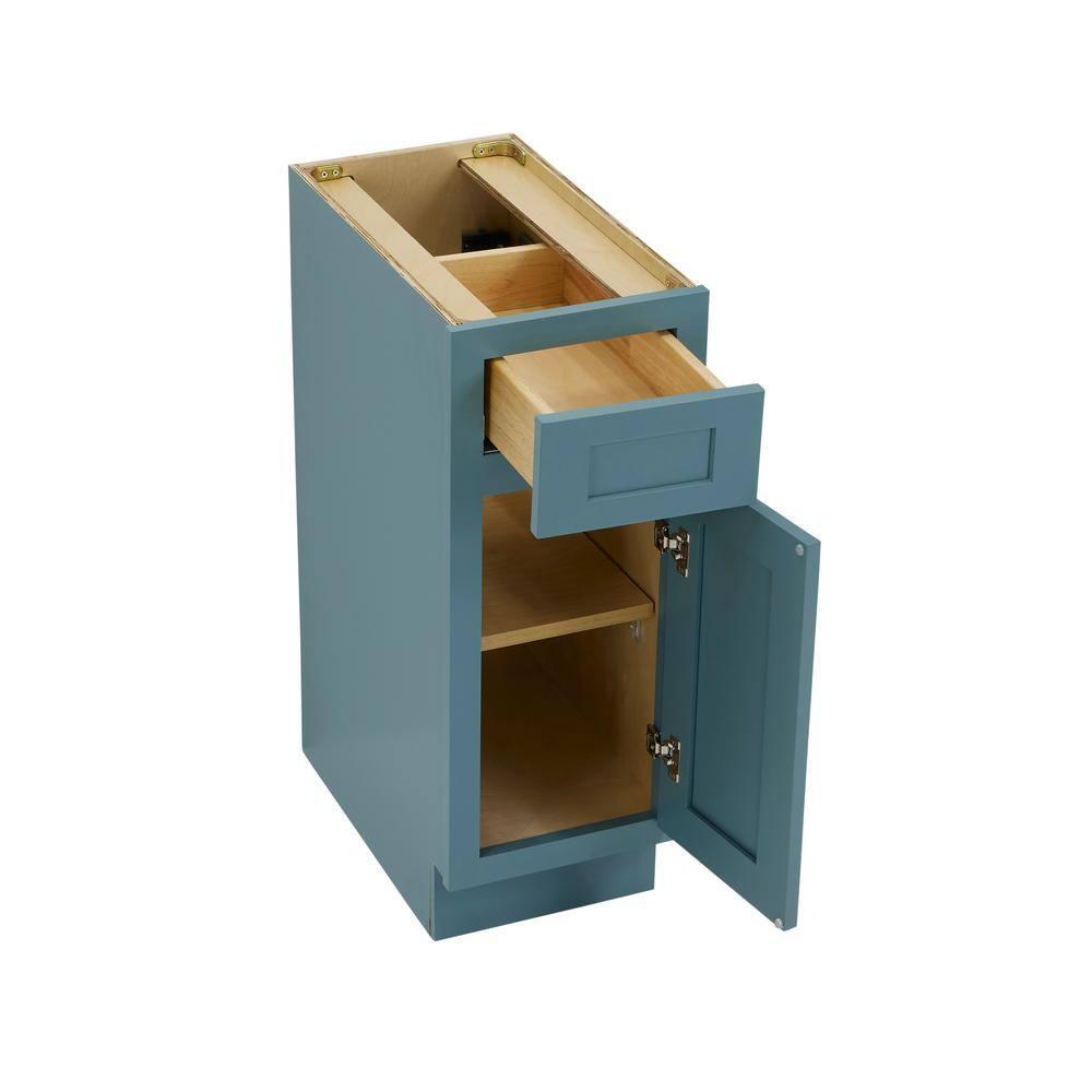 12" W Birch Plywood Freestanding Single Base Storage Cabinet