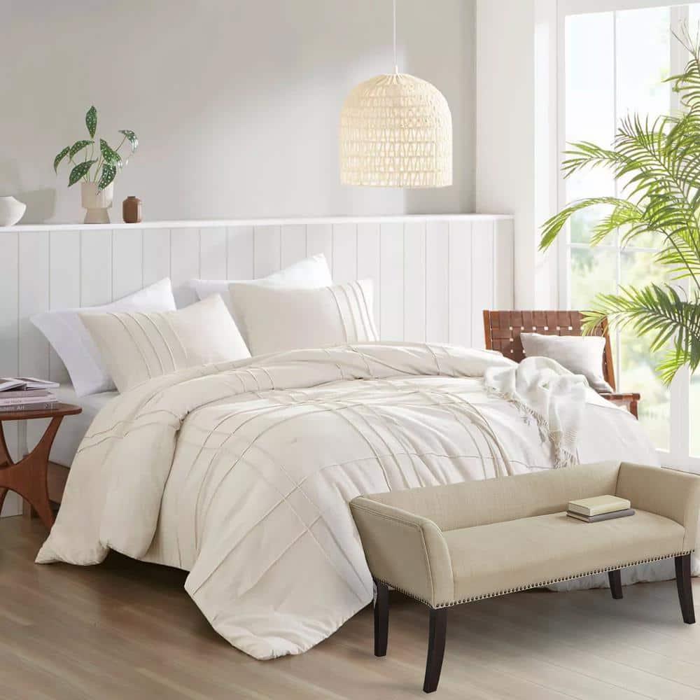 Madera Accent Bench Cream
