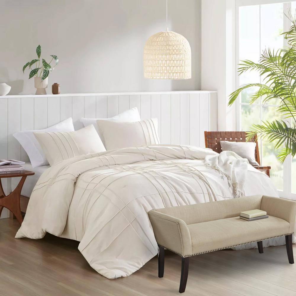 Madera Accent Bench Cream