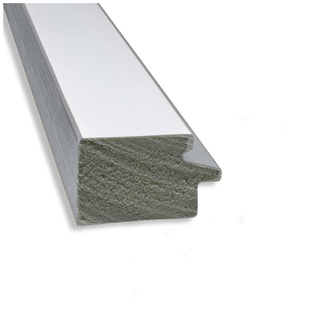 Amanti Art Eva 23-Inches x 23-Inches Framed Square Bathroom Vanity Mirror ( Satin Silver,White )